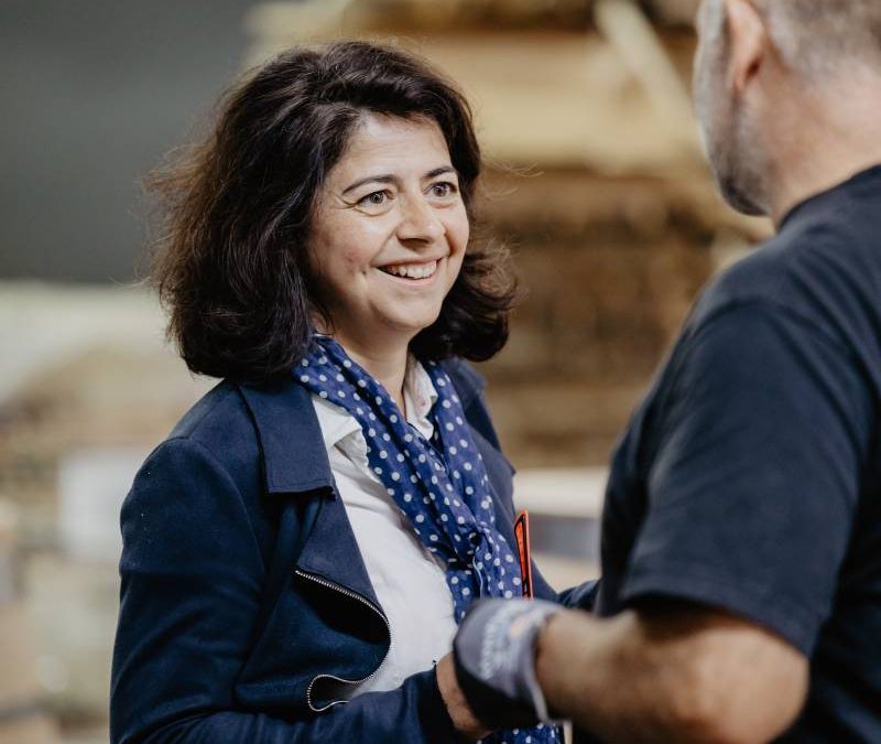 Magdeleine Allaume, nouvelle présidente des Tonneliers de France