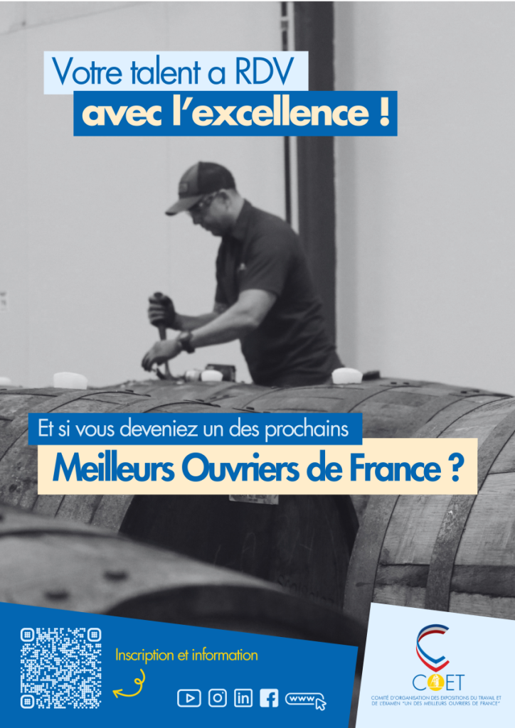 Fédération des Tonneliers de France - 28ème concours « Un des Meilleurs Ouvriers de France » : rendez-vous avec l’excellence
